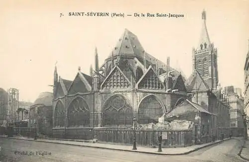 France Paris Saint Severin rue St. Jacques