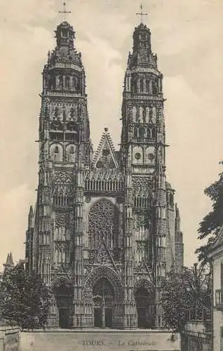 France Tours la cathedrale