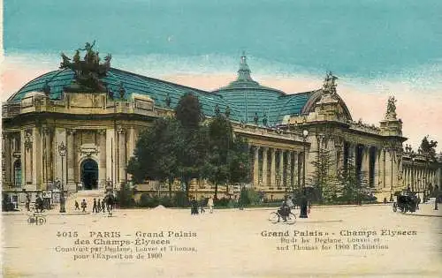 France Paris Grand Palais des champs elysees