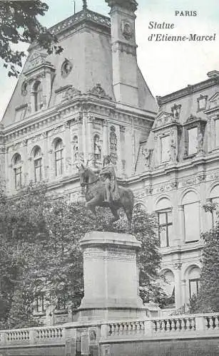 France Paris statue d'Etienne Marcel