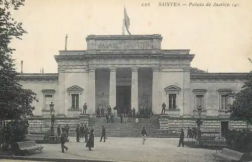 France Saintes palais de justice