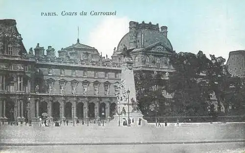 France Paris cours de Carrousel