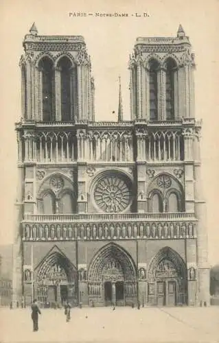 France Paris Notre Dame