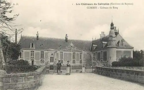France les chateaux du Calvados Commes chateau du Bosq