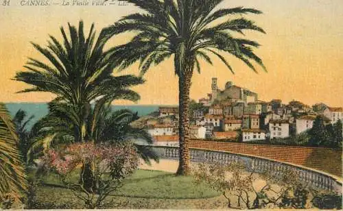 France Cannes la vieille ville