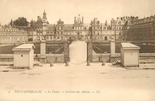 France Seine et Marne Fontainebleau chateau