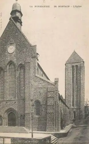 France Mortain l'eglise