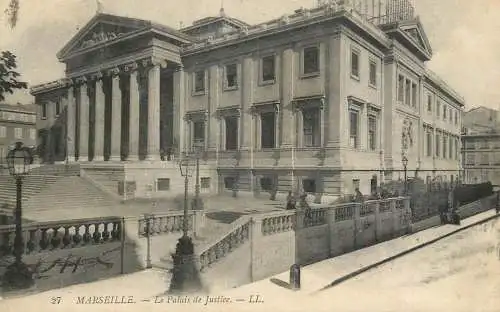 France Marseilles le Palais de Justice