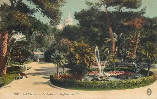 France Cannes le square Brougham