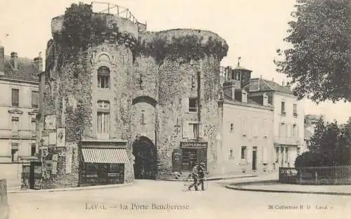 France Laval cathedrale la porte Beucheresse