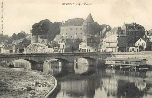 France Mayenne quai Carnot