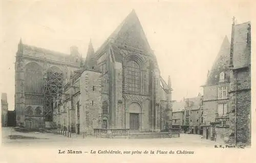 France Sarthe Le Mans cathedrale