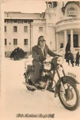 Romania Sinaia 1962 motorcycle