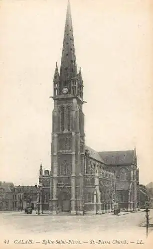 France Calais eglise Saint pierre