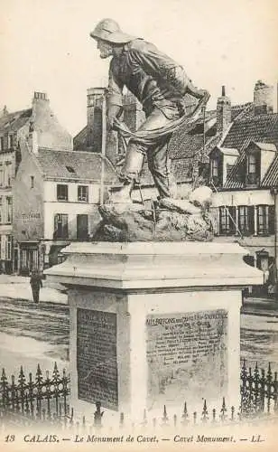 France Calais le monument de Cavet