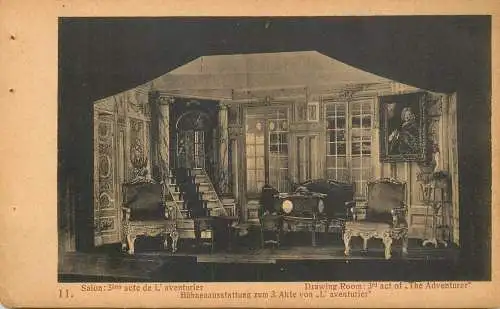 Drawing Room 3rd Act of "The Adventurer"