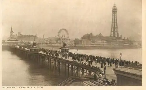 England Blackpool from North Pier