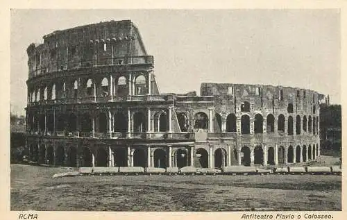 Italy Roma Anfiteatro Flavio o Colosseo
