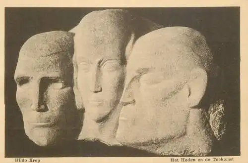The Present & The Future Hildo Krop sculpture
