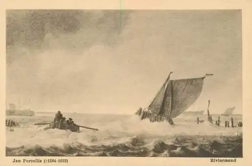 Riviermond Jan Porcellis painting