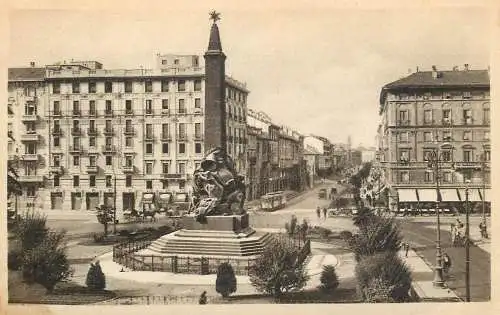 Italy Milano Monumento delle Cinque Giornate