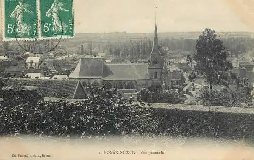 France Nonancourt (Eure) vue generale