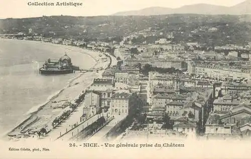 France Nice vue generale prise du Chateau