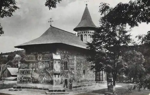Romania Biserica Manastirii Voronet 1965