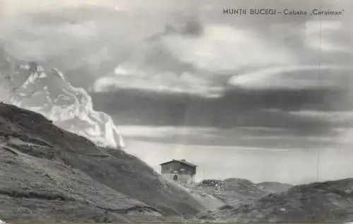Romania Muntii Bucegi cabana Caraiman