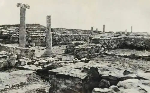 Romania muzeul de arheologie Constanta ruinele cetatii Histria