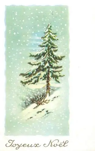 Postcard Joyeux Noel