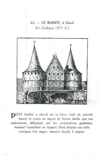 France le Rabot a Gand art gothique