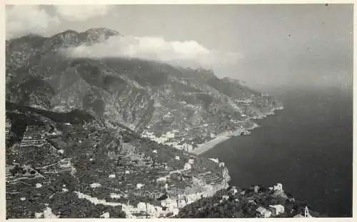 Italy coast aerial