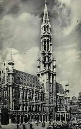 Belgium Bruxelles hotel de ville 1958