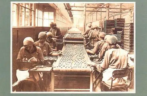 The Nostalgia Postcard 1950 Yesterday`s Britain Liverpool 1936 biscuit factory