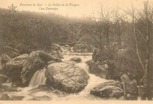 Belgium Spa la vallee de la Hoegne les cascades