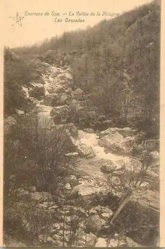 Belgium Spa vallee de la Hoegne les cascades