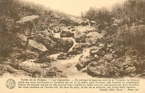 Belgium Spa vallee de la Hoegne les Cascatelles