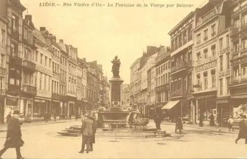 Belgium Liege la fontaine
