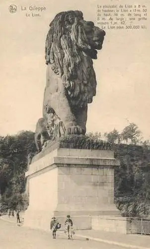Belgium  Gileppe (Dam) lion