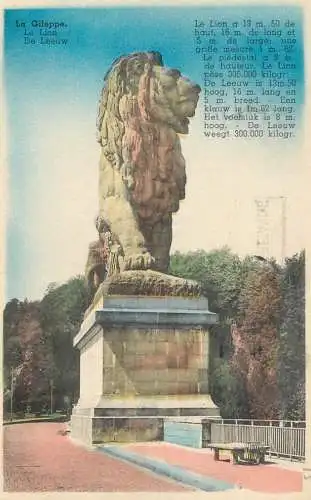 Belgium  Gileppe (Dam) lion