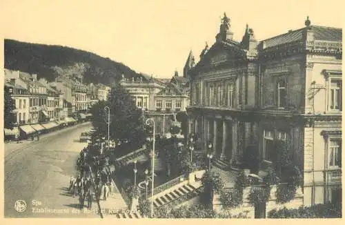 Belgium Spa etablissement des bains et rue royale