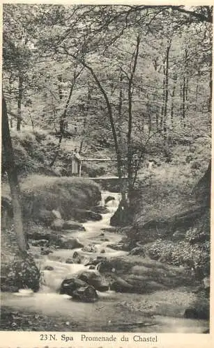 Belgium Spa promenade du Chastel
