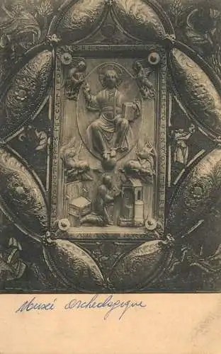Belgium Liege musee archeologique plaque d'ivoire