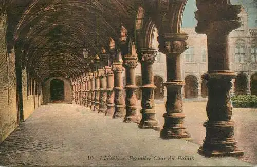 Belgium Liege premiere cour du palais