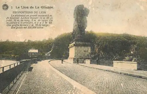 Belgium le lion de la Gileppe