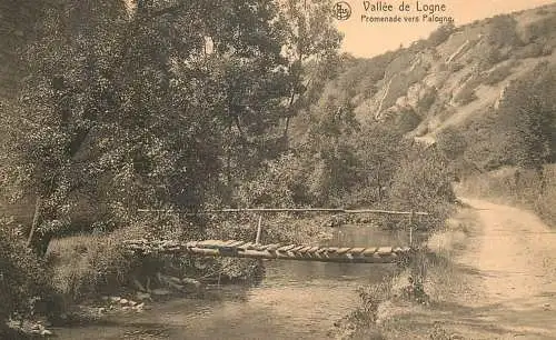 Belgium Vallee de Logne promenade vers Palogne