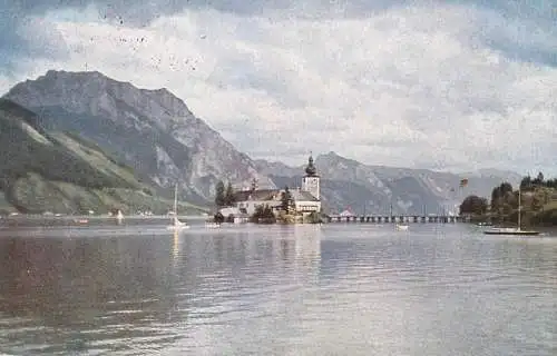 Germany lake and church place to identify