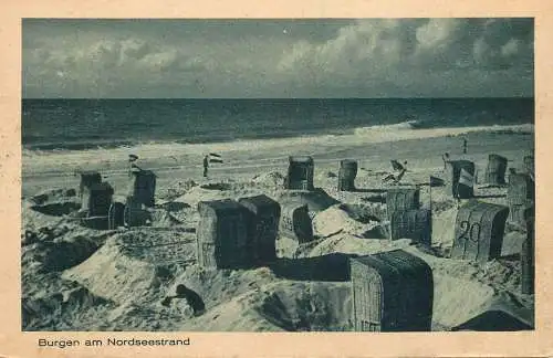 Germany burgen am Nordseestrand