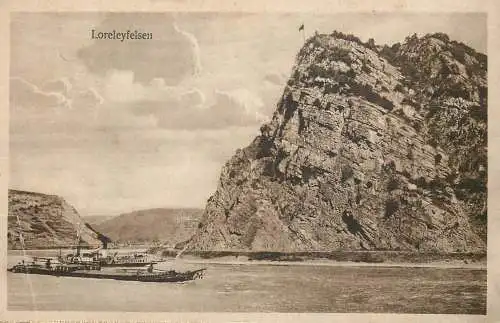 Germany Loreleyfelsen ship